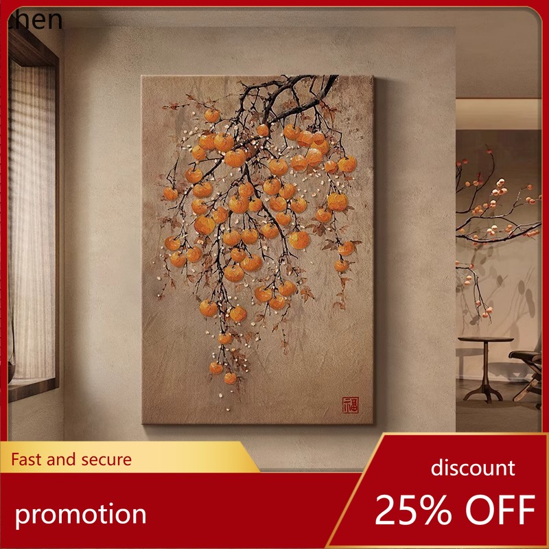 Resin Art Meaning - CZ 装飾画、良い意味を持つ吉祥画、高級ダイニングルームの掛け絵、玄関リビングルームの壁掛けアート