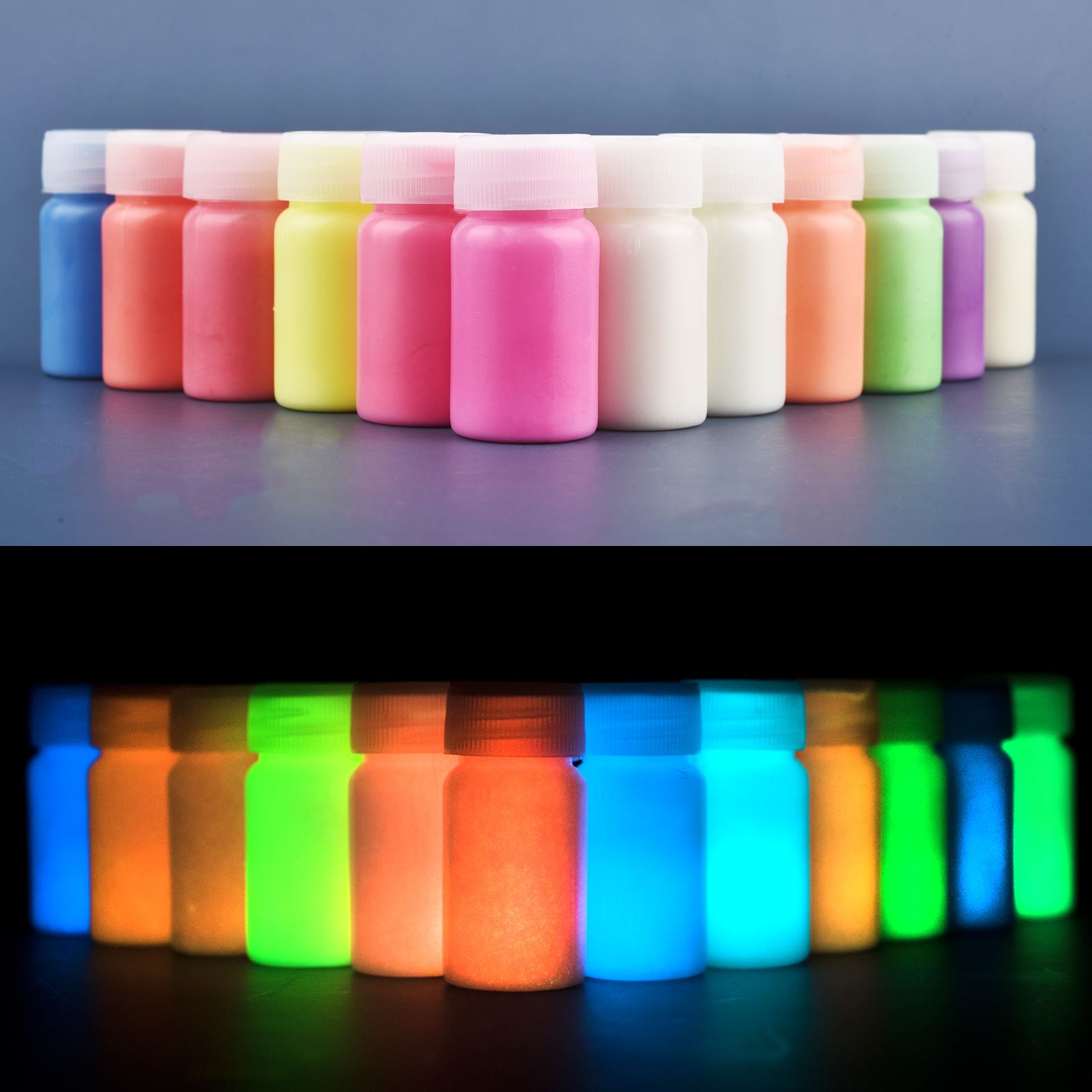 Resin Art Lamp - リン光グリッターパウダー,15g,エポキシ樹脂充填,日曜大工,手工芸品用,長持ち