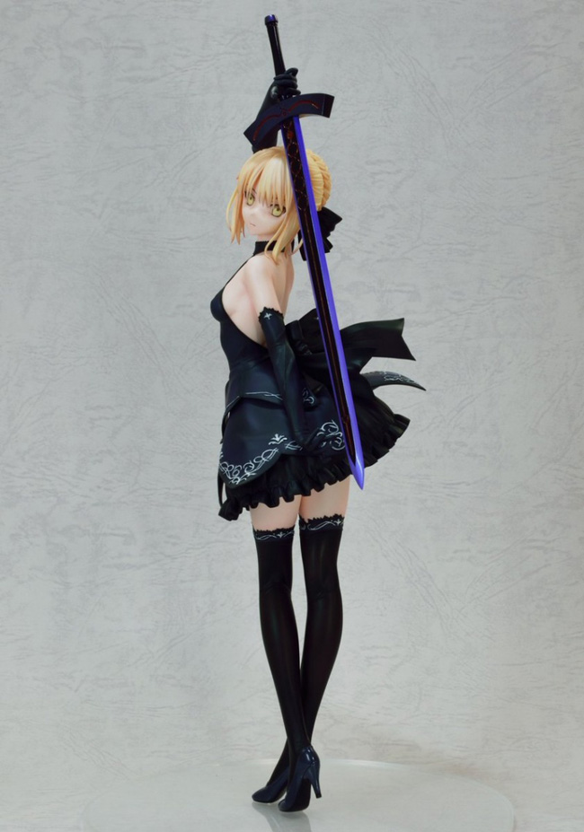 Resin Art Online - アニメセイバー運命/グランド注文アートオンラインキットかわいい樹脂 GK DIY ホワイトアセンブリ GK モデル像おもちゃ人形コレクション