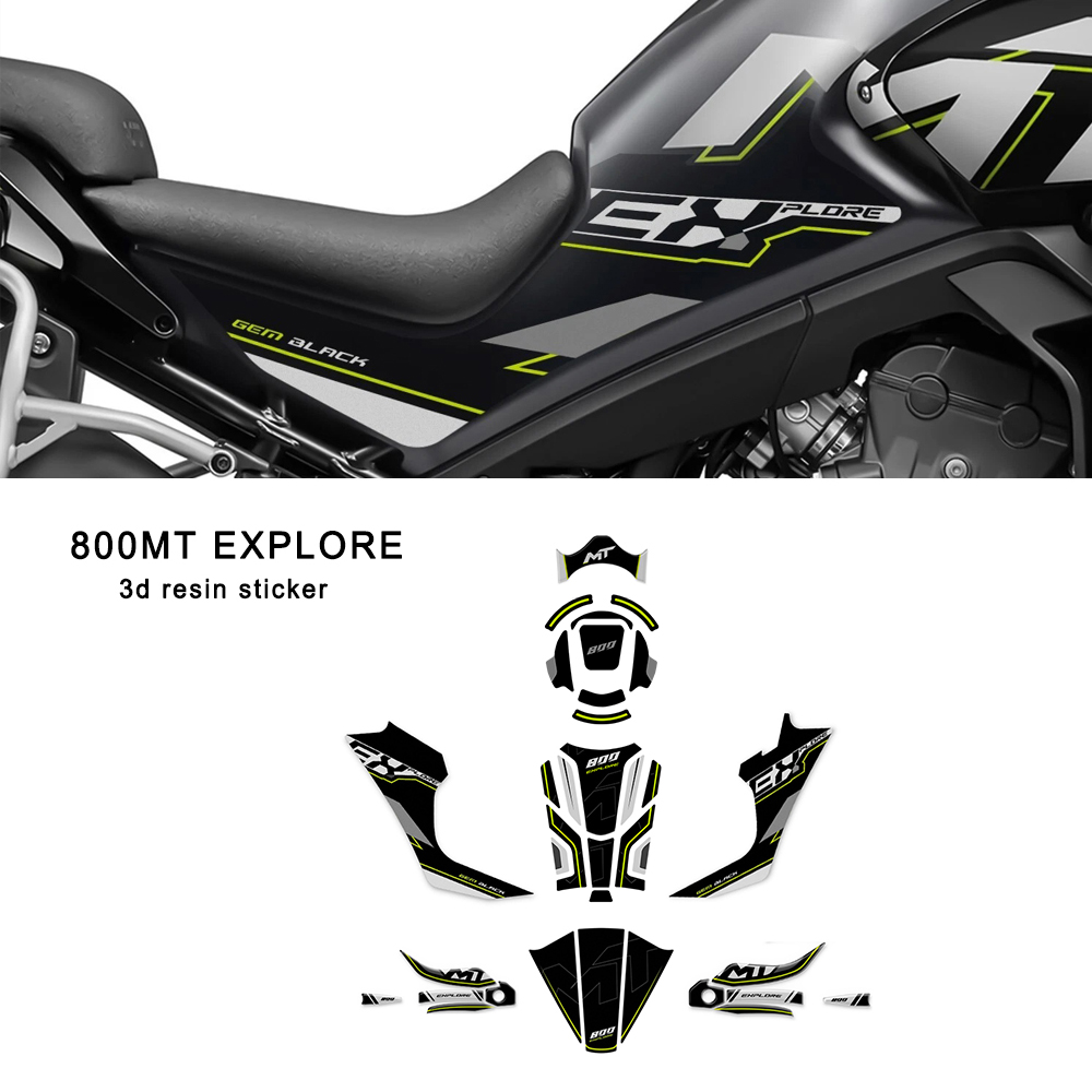 Resin Art Sticker - 800MT エクスプローラー 800 MT 2023 2024