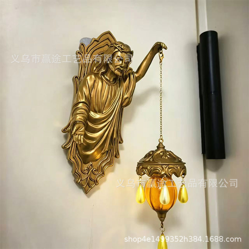 19 センチメートル樹脂マーメイドウォールランプナイトライト - Resin Art Lamp のレビューと価格