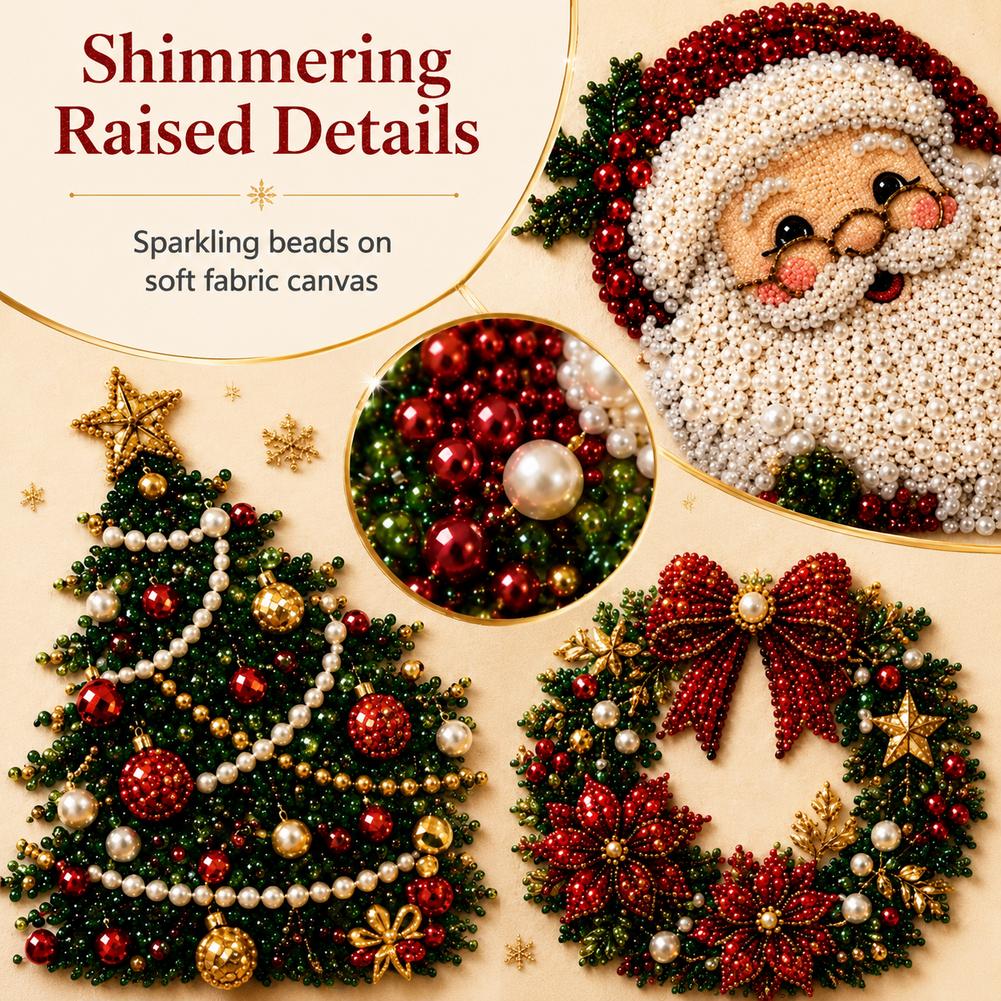 クリスマス サンタクロース パールアート DIYキット 額入 - Resin Art Craft のレビューと価格