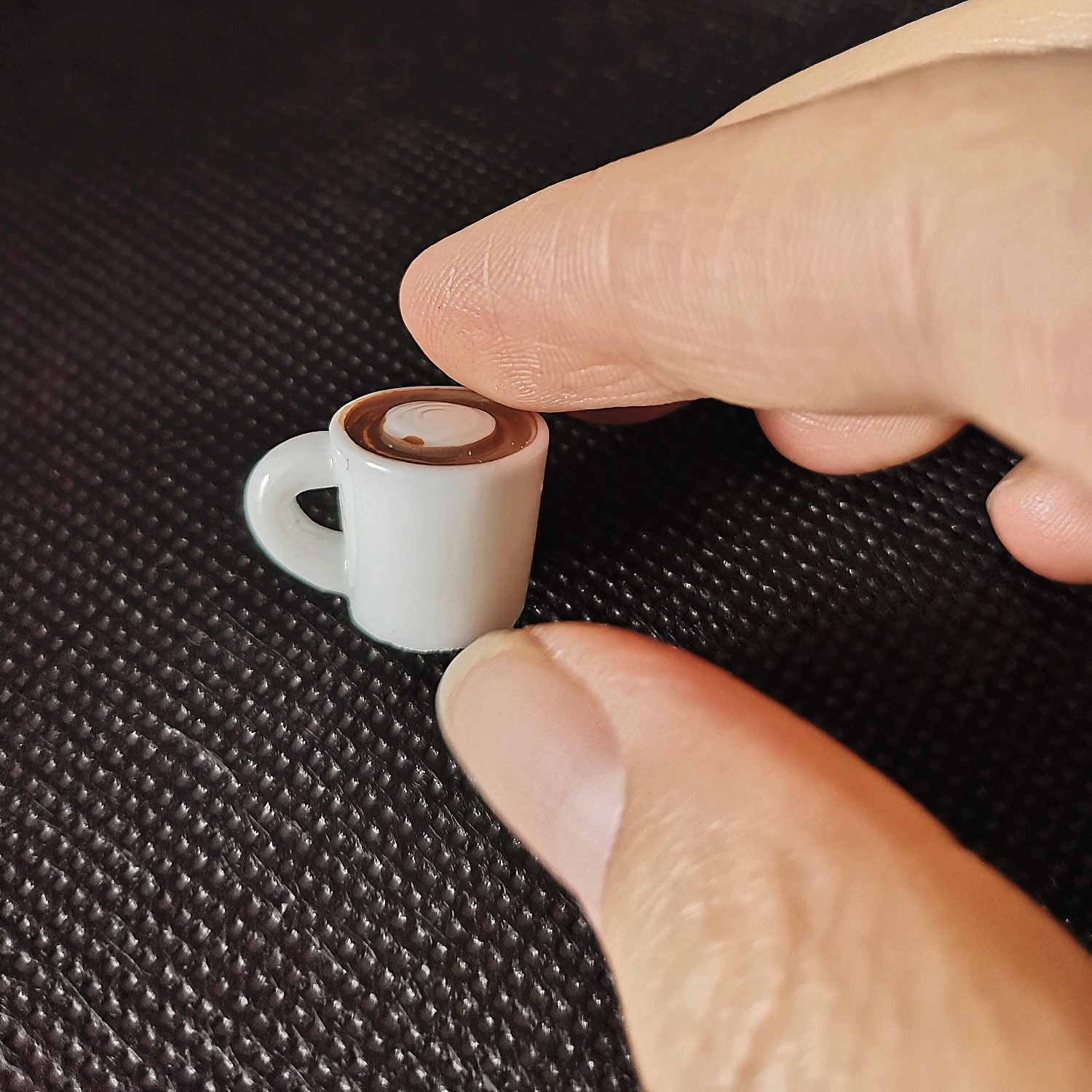 10 ピース/バッグ樹脂コーヒーカップかわいいかわいいミニカ - Resin Art Phone Case のレビューと価格