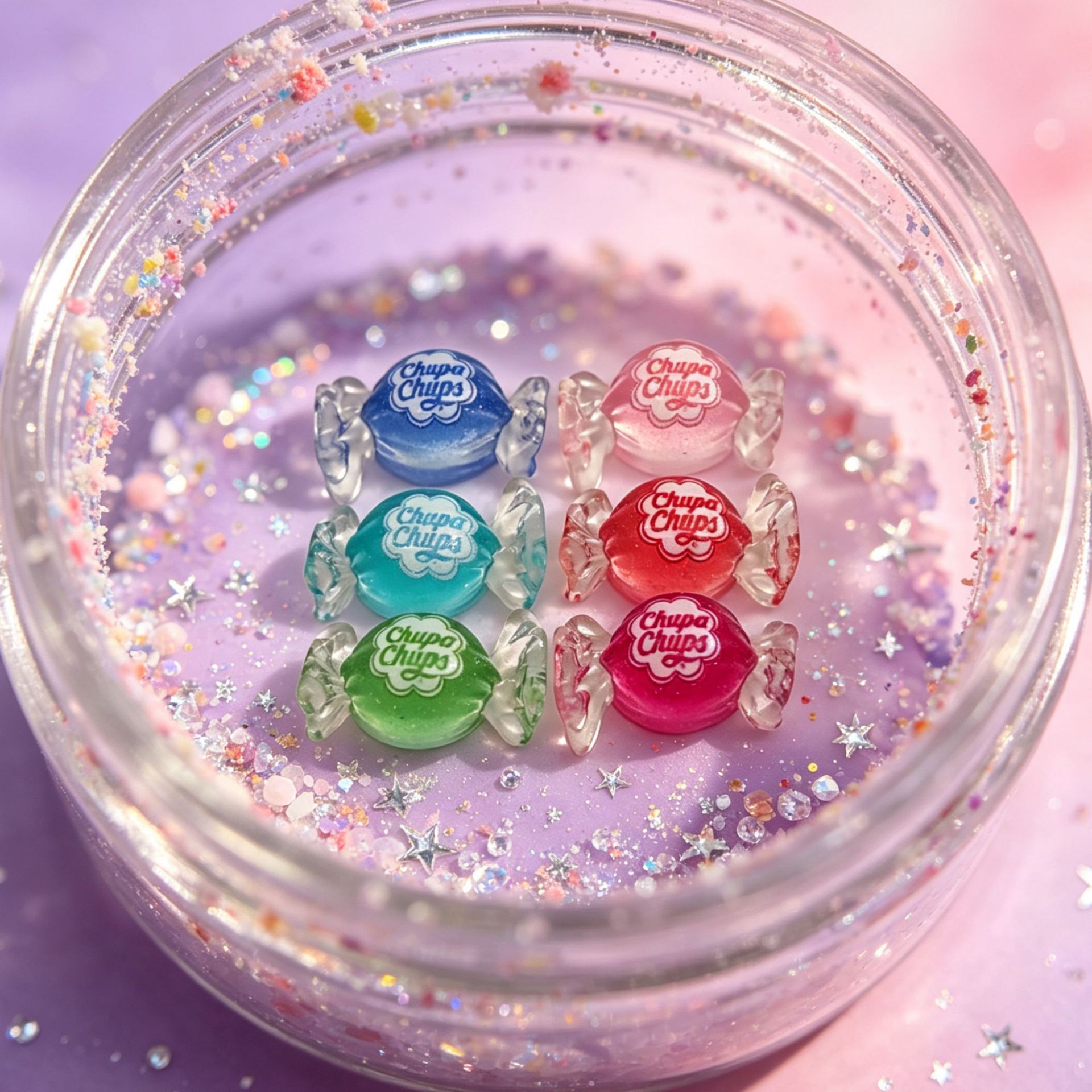 100個入り キュートなシミュレーショングリッターキャンディ - Resin Art Phone Case のレビューと価格
