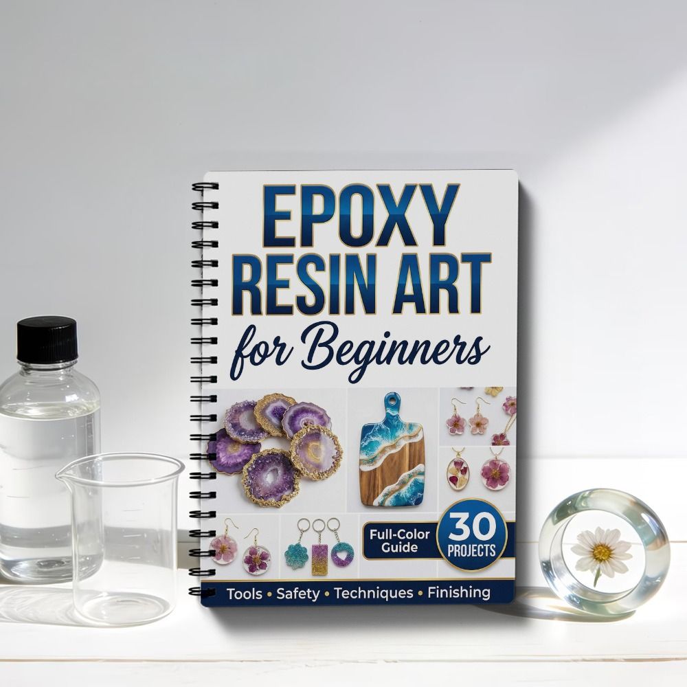 ステップバイステップ エポキシ樹脂アートハンドブック イラス - Resin Art Tutorial のレビューと価格