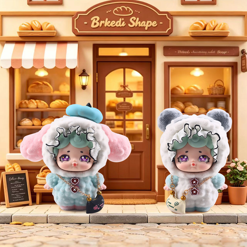 ブラインドボックス小さな町の物語漫画クリエイティブ樹脂フィギ - Resin Art Decoration Items のレビューと価格