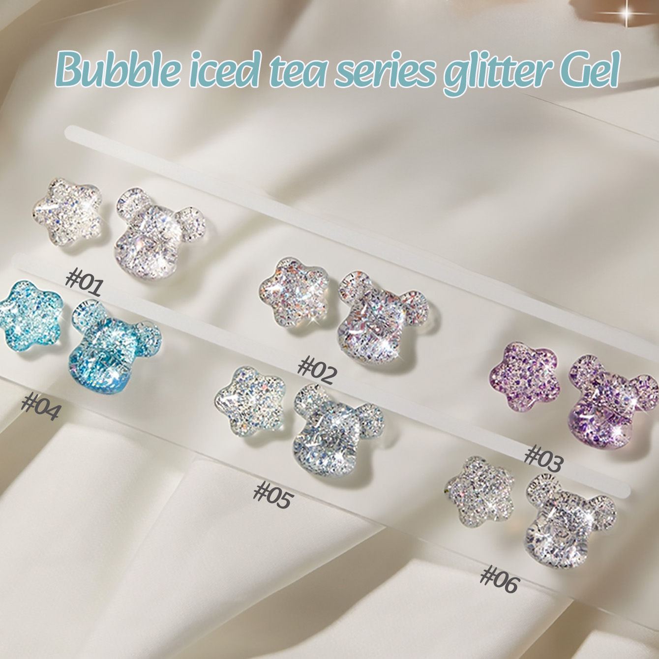 ZH1PCS 2026新作フラッシュグリッターネイルジェル、 - Resin Art Online のレビューと価格