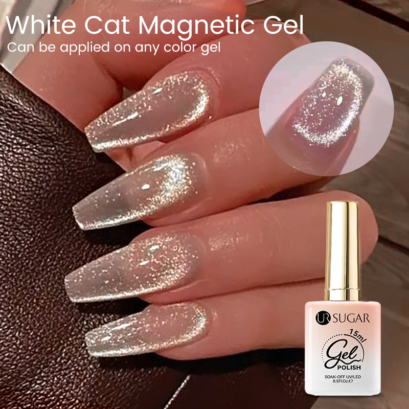 UR SUGAR 15ml ホワイトキャット マグネティック - Resin Art Uv Light のレビューと価格