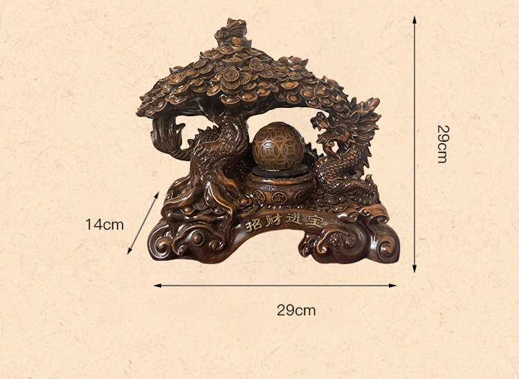￥ # 招財金宝 中国の旧正月装飾樹脂製ツリー オフィス/自 - Resin Art Meaning のレビューと価格