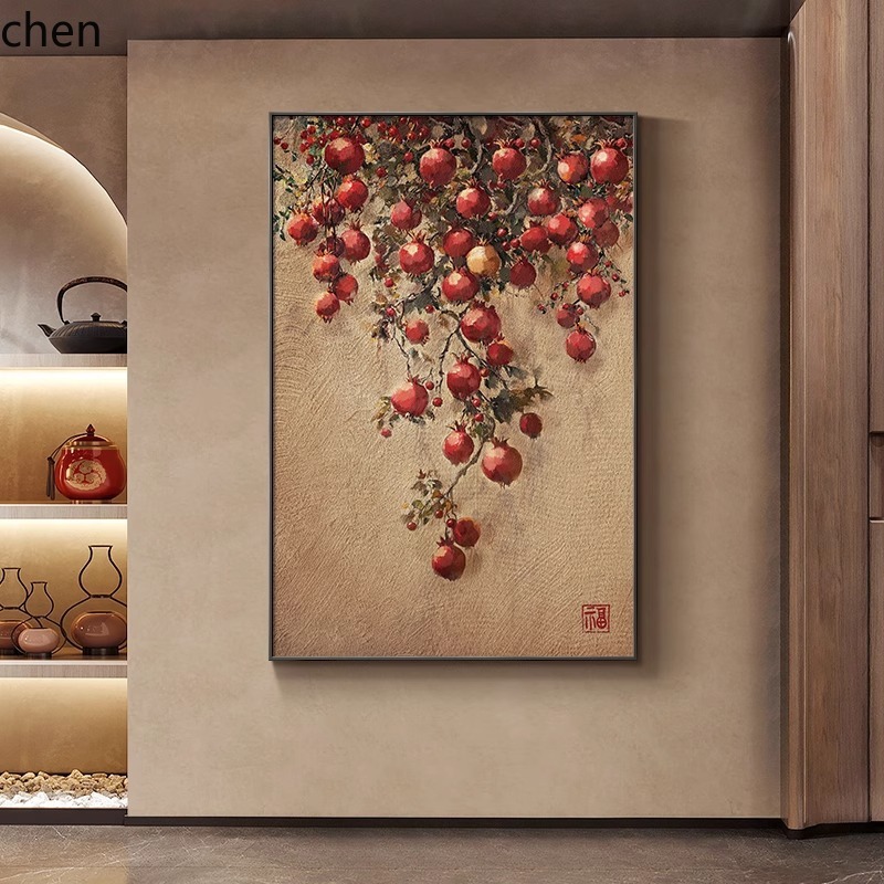 CZ 装飾画、良い意味を持つ吉祥画、高級ダイニングルームの掛 - Resin Art Meaning のレビューと価格