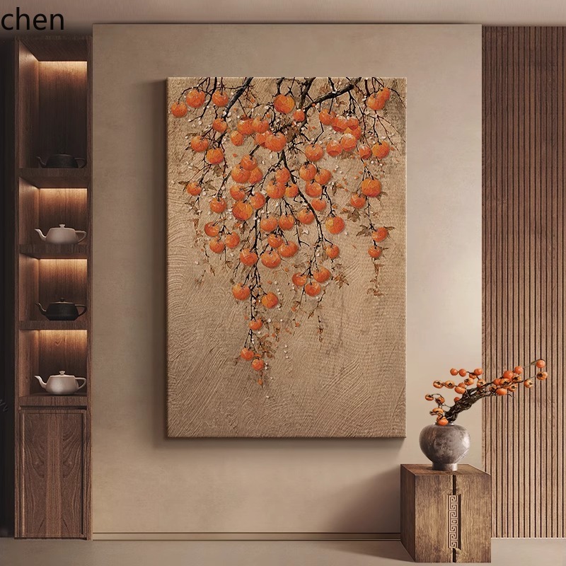 CZ 装飾画、良い意味を持つ吉祥画、高級ダイニングルームの掛 - Resin Art Meaning のレビューと価格