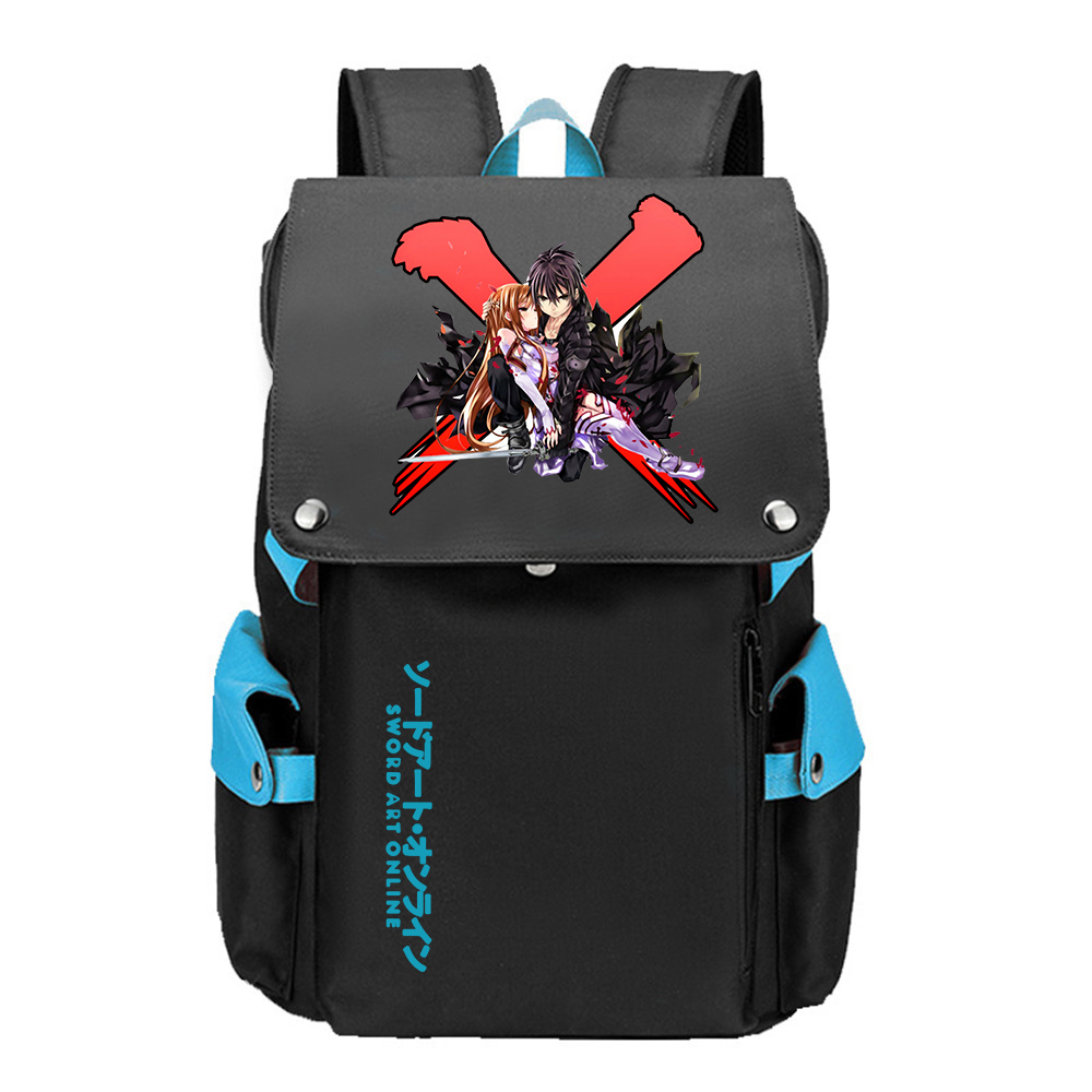 ソードアートオンラインアニメ旅行バックパック大型ラップトップ - Resin Art Online のレビューと価格