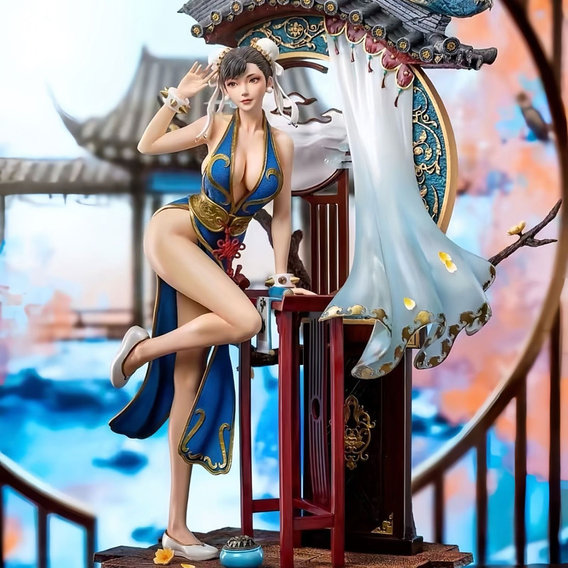 ストリートファイター チュン・リー GKフィギュア レジン製 - Resin Art Decoration Items のレビューと価格