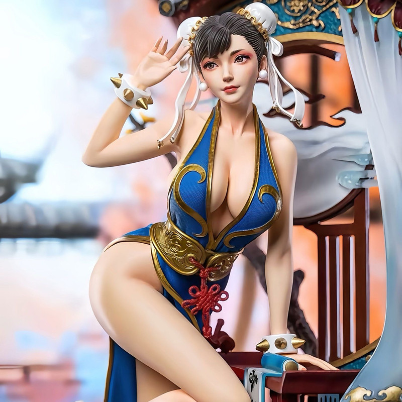 ストリートファイター チュン・リー GKフィギュア レジン製 - Resin Art Decoration Items のレビューと価格