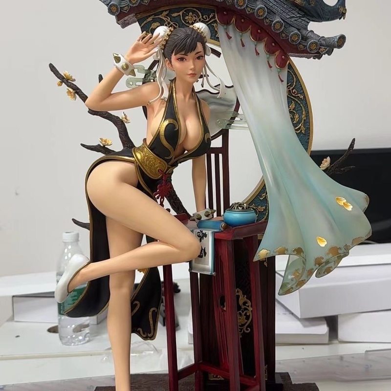 ストリートファイター チュン・リー GKフィギュア レジン製 - Resin Art Decoration Items のレビューと価格