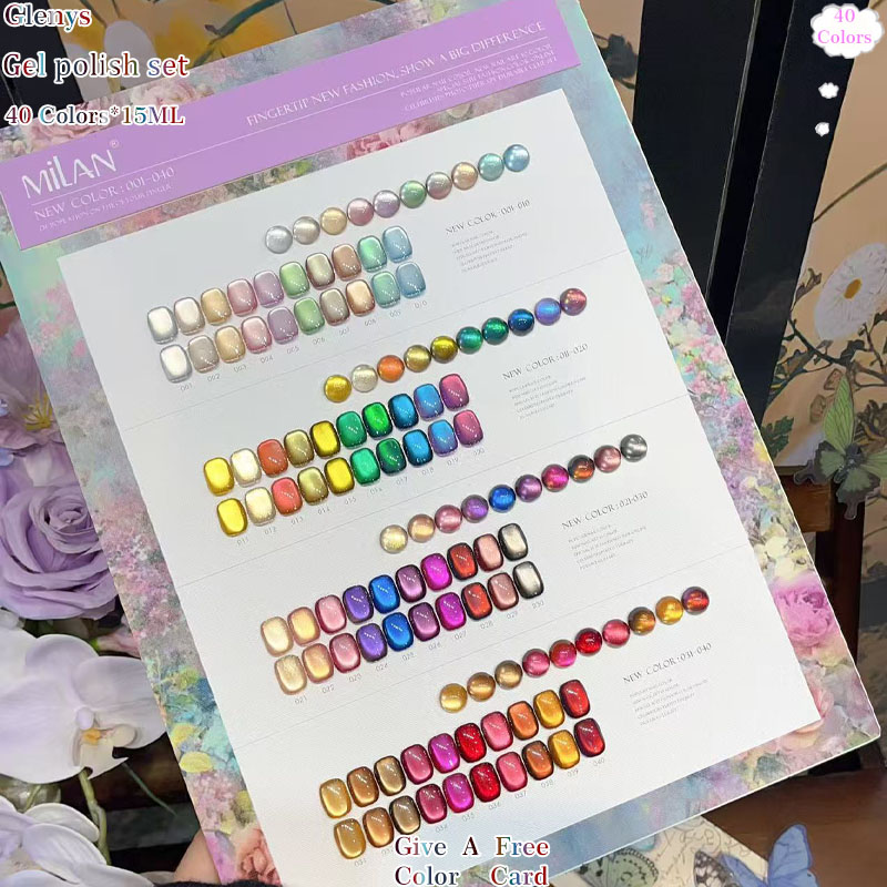 グレンイーズ 40色 キャッツアイ ネイルポリッシュジェル  - Resin Art Learning のレビューと価格