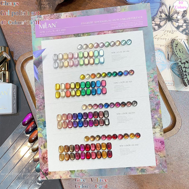 グレンイーズ 40色 キャッツアイ ネイルポリッシュジェル  - Resin Art Learning のレビューと価格