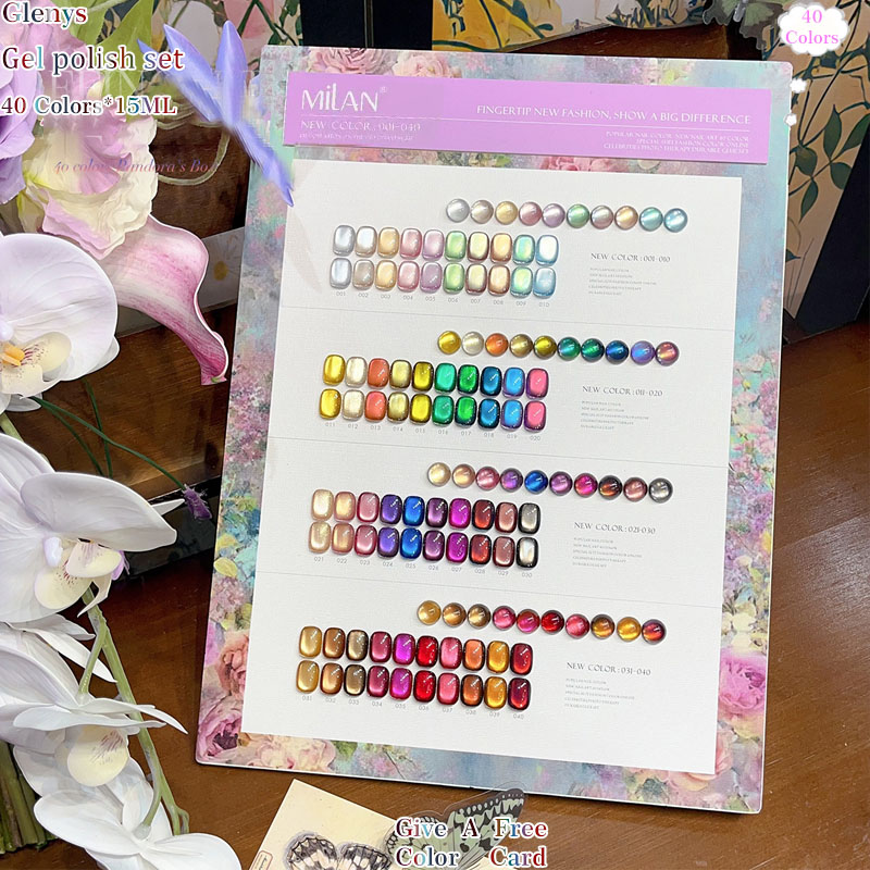 グレンイーズ 40色 キャッツアイ ネイルポリッシュジェル  - Resin Art Learning のレビューと価格