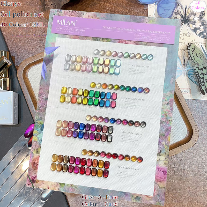 グレンイーズ 40色 キャッツアイ ネイルポリッシュジェル  - Resin Art Learning のレビューと価格