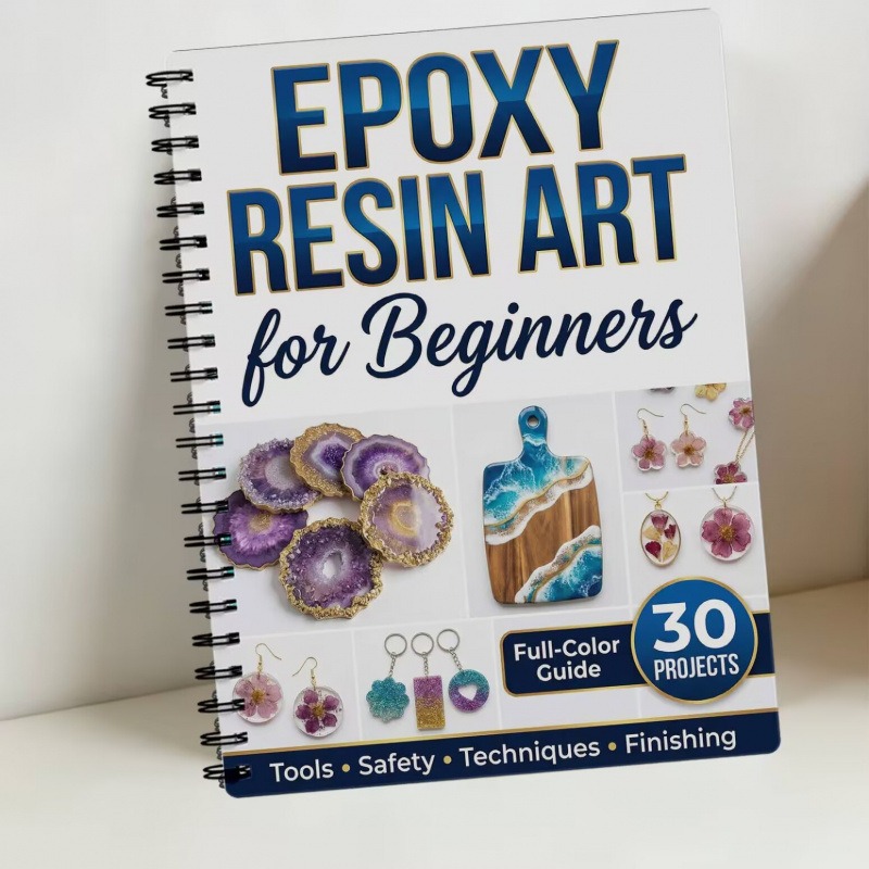 エポキシ樹脂アートハンドブック 初心者向けクラフト製作ガイド - Resin Art Learning のレビューと価格