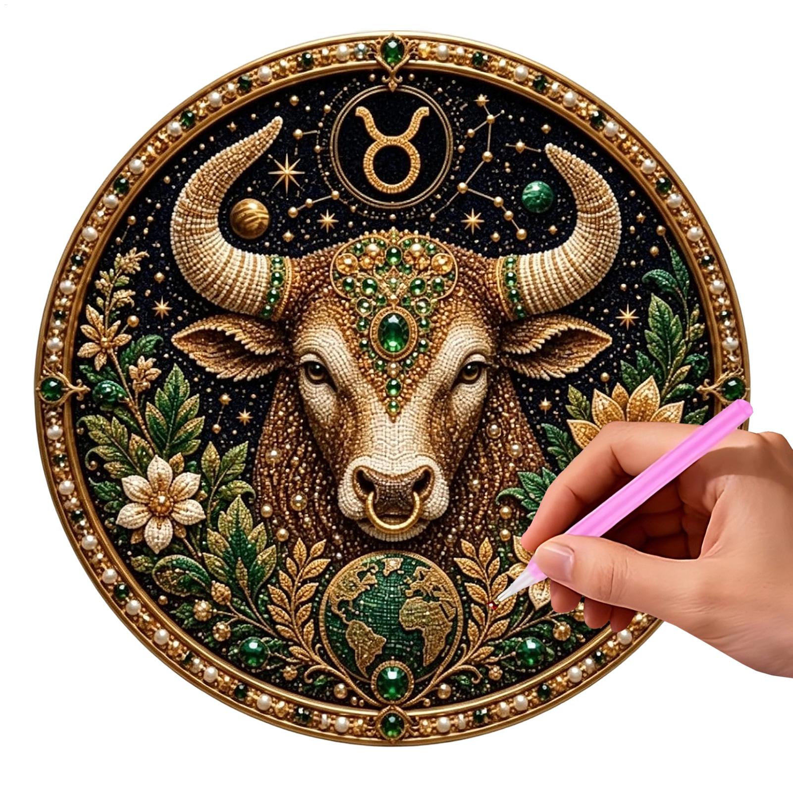 12星座パールアートキット：円形星座をテーマにしたDIYビー - Resin Art Products のレビューと価格