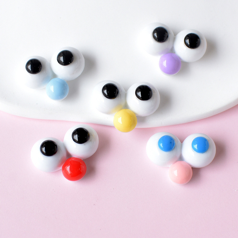 10 個かわいい目ヒラタ樹脂ぬいぐるみ飾るアクセサリーカボシ - Resin Art Phone Case のレビューと価格
