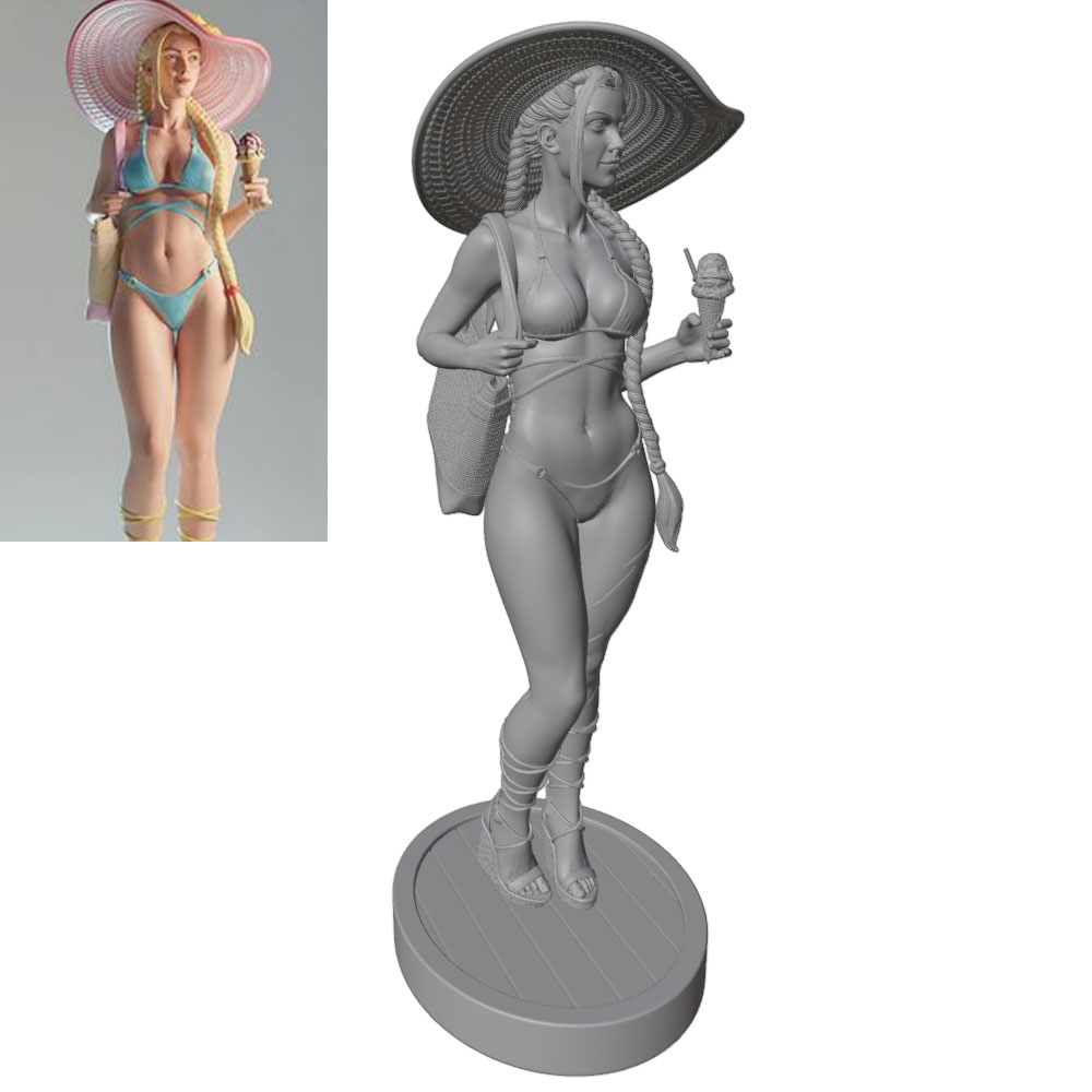1/24 ルームデコレーションアイテムセクシーガール樹脂モデ - Resin Art Decoration Items のレビューと価格