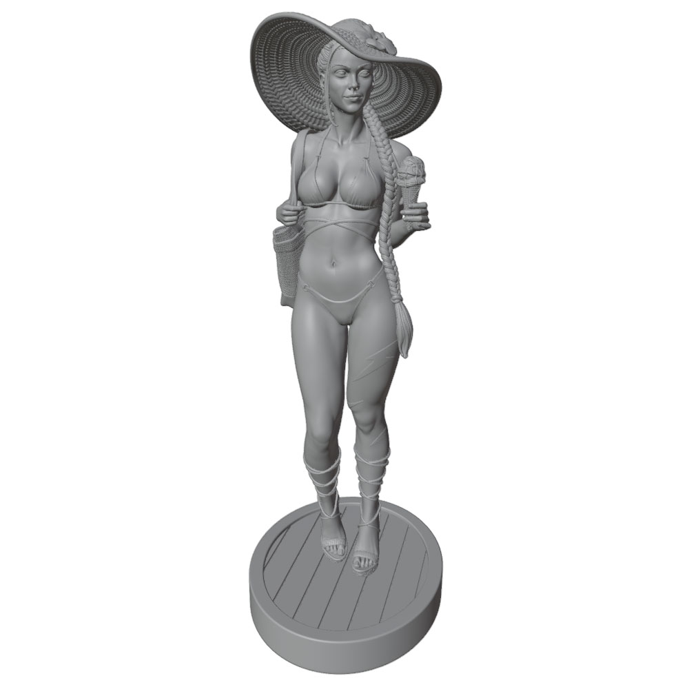 1/24 ルームデコレーションアイテムセクシーガール樹脂モデ - Resin Art Decoration Items のレビューと価格