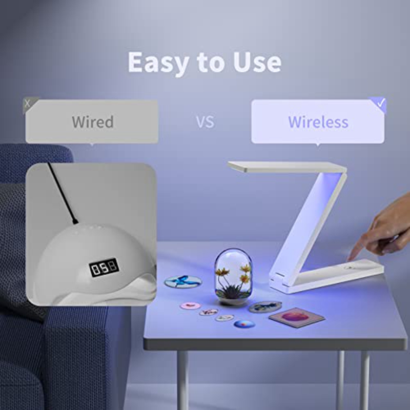 UV樹脂ランプ,硬化用,ワイヤレスおよび折りたたみ式,3 i - Resin Art Uv Light のレビューと価格