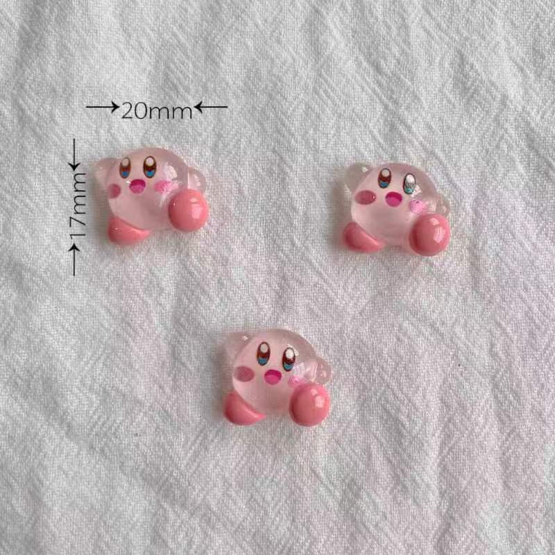 1/30個入り アイス透明 カービィ 2cm レジンチャーム - Resin Art Store のレビューと価格