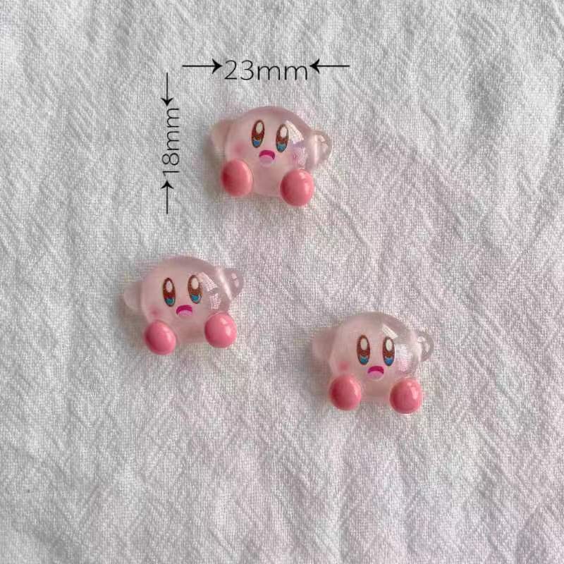 1/30個入り アイス透明 カービィ 2cm レジンチャーム - Resin Art Store のレビューと価格