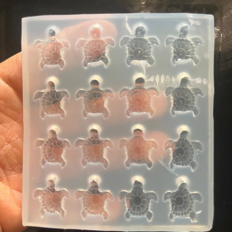 652F 脱型が簡単なシリコーン型カメの形のアクセサリー金型 - Resin Art Class のレビューと価格