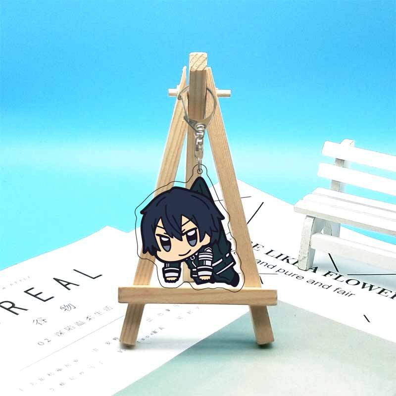 ソードアート・オンラインアニメグッズ キリト アスナ アクリ - Resin Art Online のレビューと価格