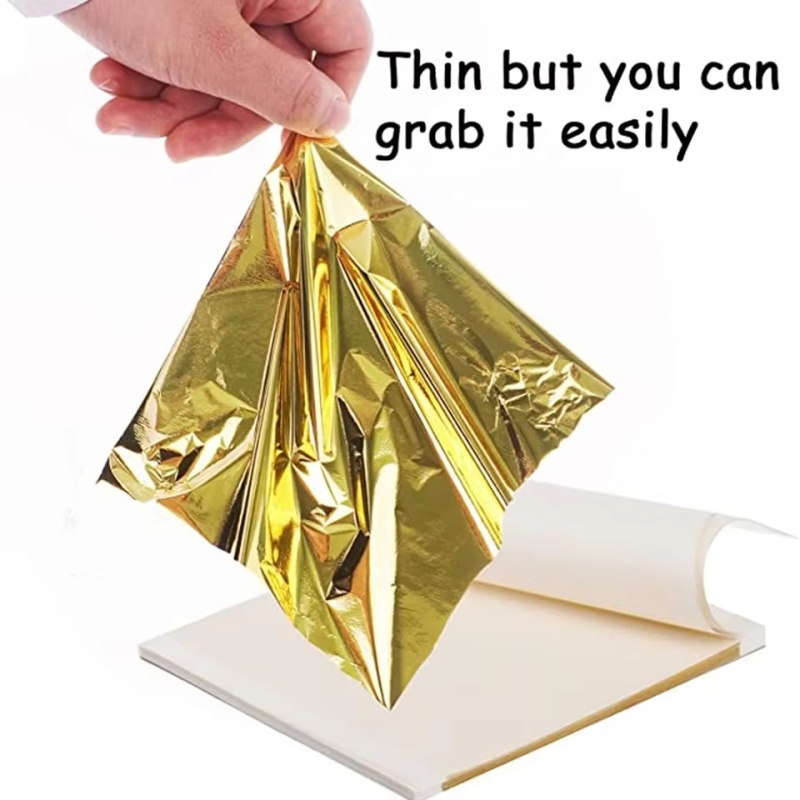 100枚入り 模造金銀銅箔紙 DIY樹脂キャンドル石膏クラフ - Resin Art Gift For Wedding のレビューと価格
