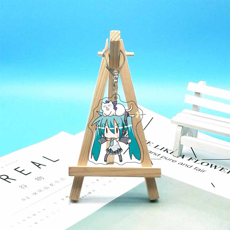 初音ミクアニメアクリルかわいいフィギュアバッグチャームキーリ - Resin Art Store のレビューと価格