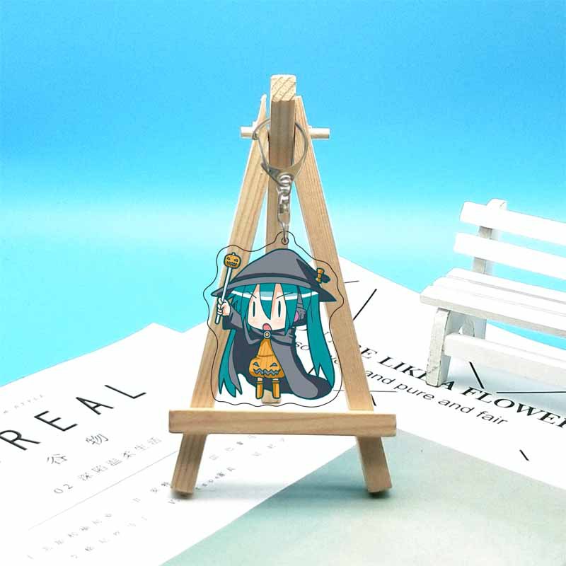 初音ミクアニメアクリルかわいいフィギュアバッグチャームキーリ - Resin Art Store のレビューと価格