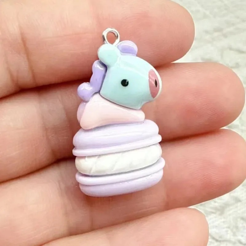 10個入りミックスカートゥーンレジンチャーム、小さな装飾ペン - Resin Art Craft のレビューと価格